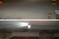  전남 광주 양동 복개상가 지하주차장 LED30W