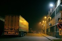 폴란드DHL물류창고 LED 가로등 75W